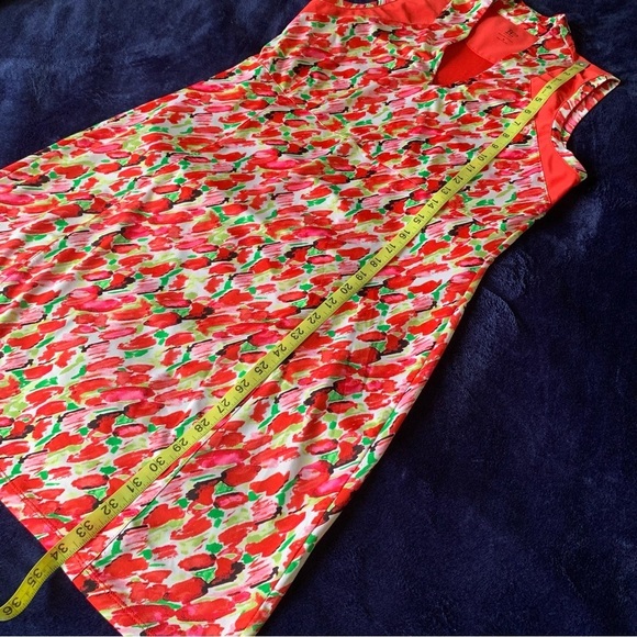 E P pro New York Golf Tennis dress Womens medium Mesh insets Sleeveless Floral - Picture 8 of 10